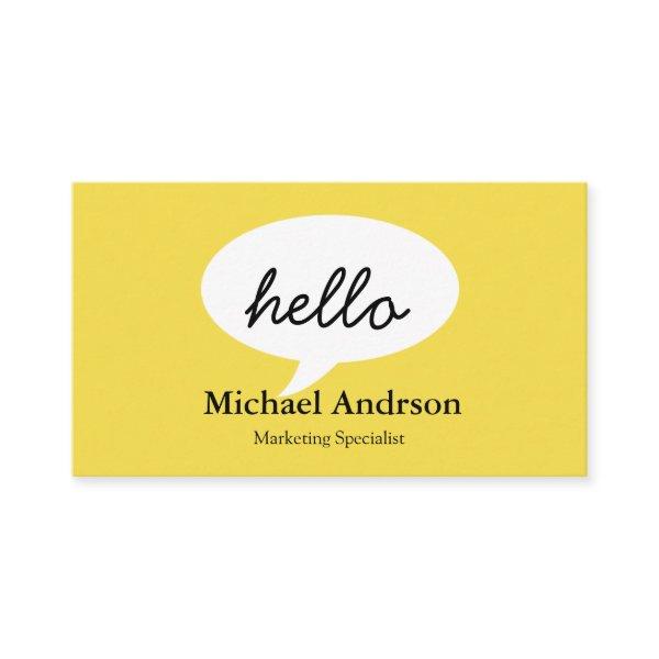 Friendly Hello