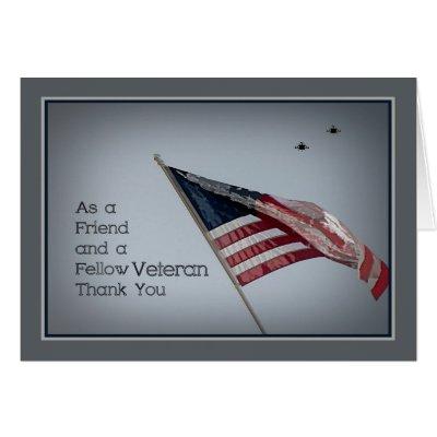 Friendship Veteran to Veteran Card Veterans Day