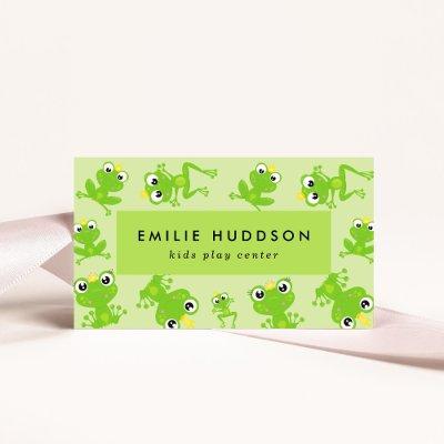 Frog Pattern, Kids Play Center, Activity Center