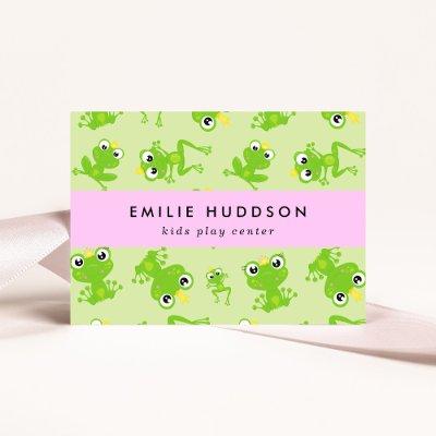 Frog Pattern, Kids Play Center, Activity Center