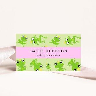 Frog Pattern, Kids Play Center, Activity Center