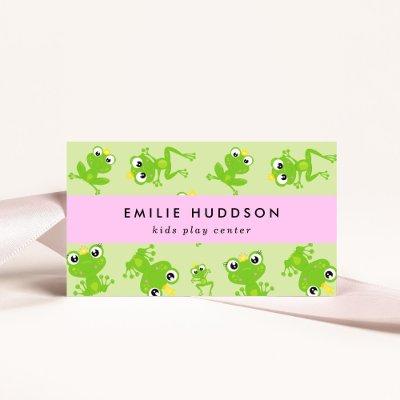 Frog Pattern, Kids Play Center, Activity Center