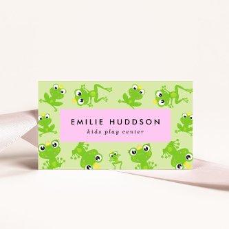 Frog Pattern, Kids Play Center, Activity Center