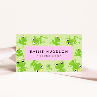 Frog Pattern, Kids Play Center, Activity Center