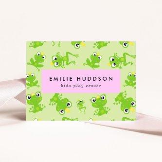 Frog Pattern, Kids Play Center, Activity Center