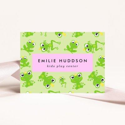 Frog Pattern, Kids Play Center, Activity Center