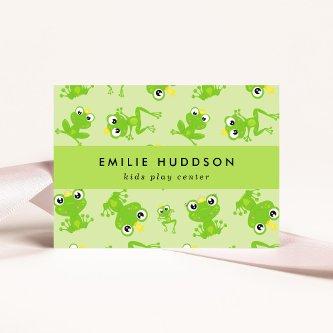 Frog Pattern, Kids Play Center, Activity Center