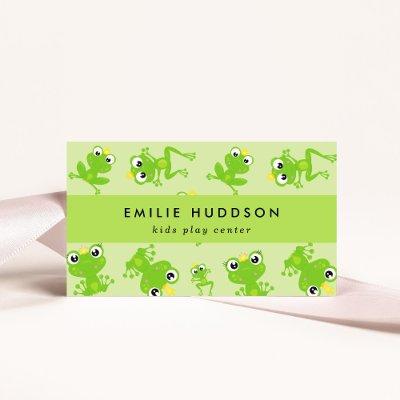 Frog Pattern, Kids Play Center, Activity Center