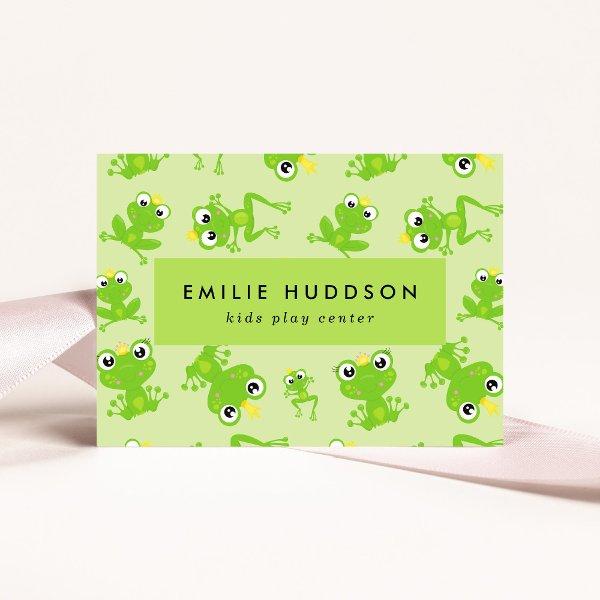 Frog Pattern, Kids Play Center, Activity Center