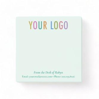 From the Desk Of Post-it® Notes with Logo Green