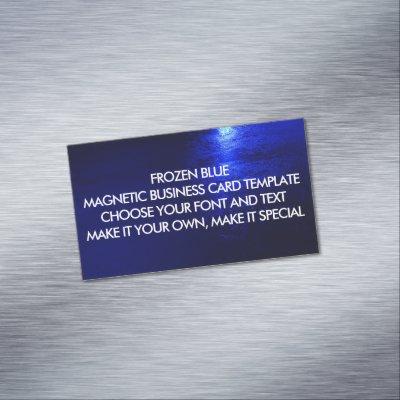 FROZEN BLUE MAGNETIC  TEMPLATE