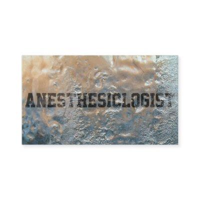 Frozen Ice Anesthesiologist