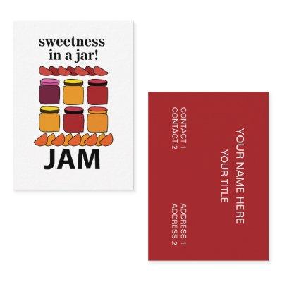 Fruit Jam Sweetness In A Jar Fruit Jam