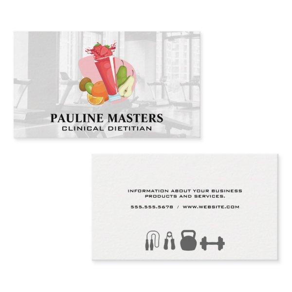 Fruit Smoothies | Gym Appointment Card