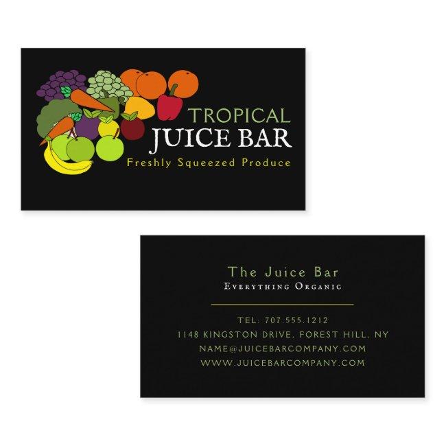 Fruit & Vegetables, Juice Bar