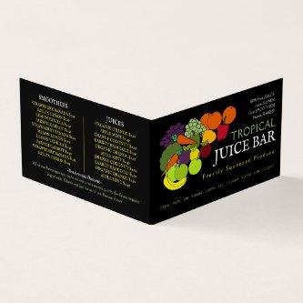 Fruit & Vegetables, Juice Bar, Detailed