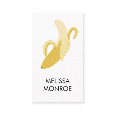 FRUITY FUN: banana illustrated