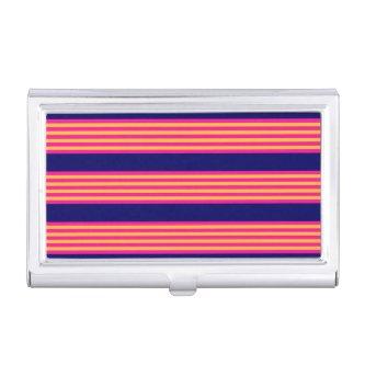 Fuchsia and yellow stripes with navy blue  case