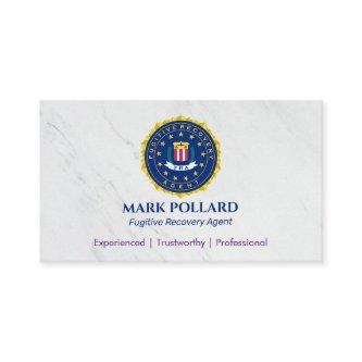 Fugitive Recovery Agent | Elegant White