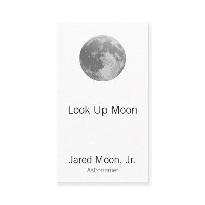 Full Moon Appointment Card