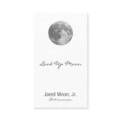 Full Moon Appointment Card