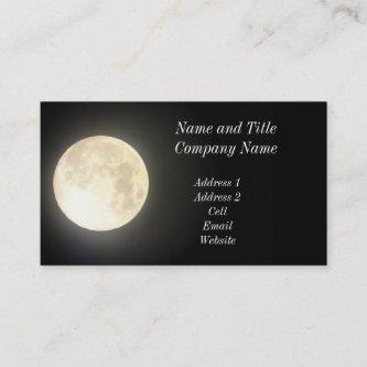 Full Moon Business/Profile Card