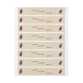 full strip address label,business label