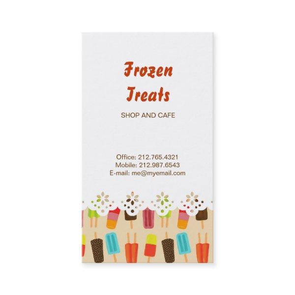 Fun and Colorful Popsicles Retro Pattern