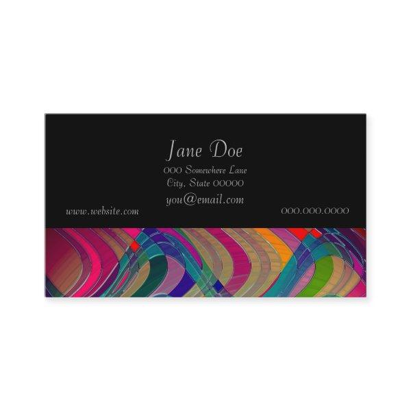 Fun Colorful Abstract Art Design
