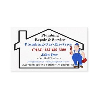 Fun Cute Plumbing Plumber Handyman