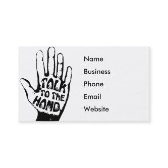 Fun Professional Comedian Talk To The Hand