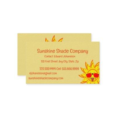 Fun Too Hot Sunshine Shade Blind Company