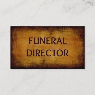 Funeral Director