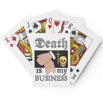 Funeral Director Poker Cards