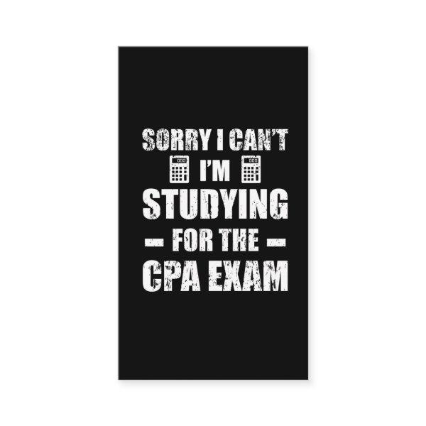 Funny Accountant CPA Exam Studying Accounting