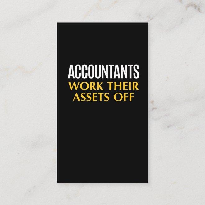 Funny Accountant work Asset Accounting Humor