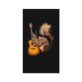 Funny Acoustic Guitar playing Squirrel