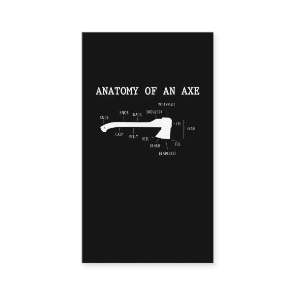 Funny Axe Throwing Anatomy Hatchet Lumberjack