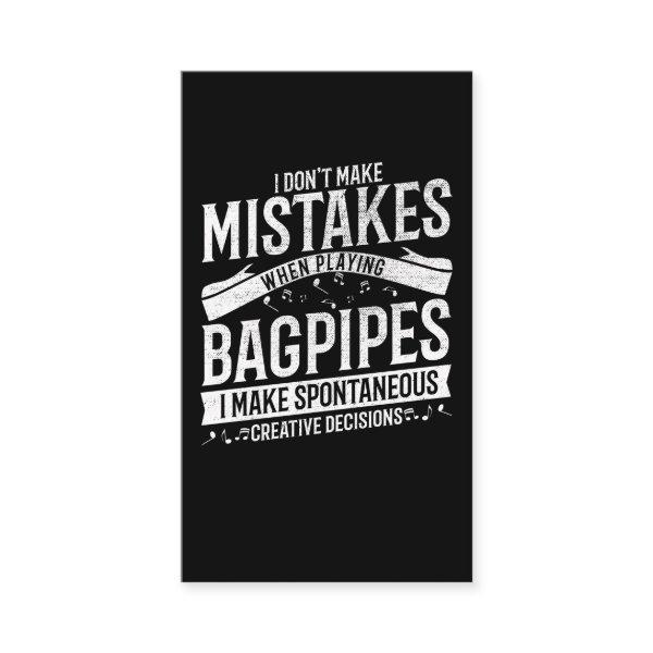 Funny Bagpipe Musician Music Loud Bagpiper