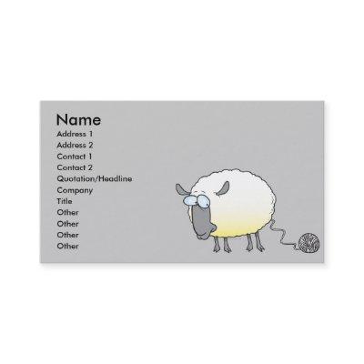 funny ball of yarn cloned sheep cartoon