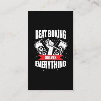 Funny Beat Boxing T Shirt Beatbox Fan