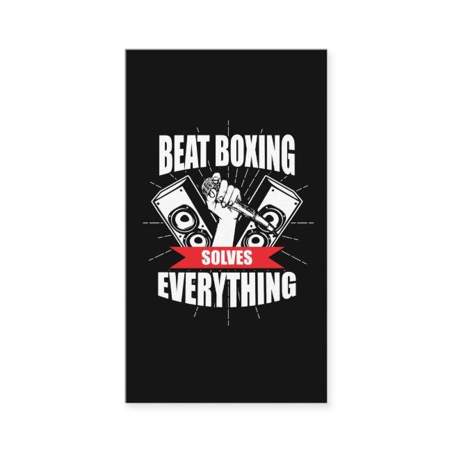Funny Beat Boxing T Shirt Beatbox Fan