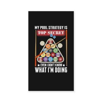 Funny Billiard Strategy Cue Snooker Pool Player