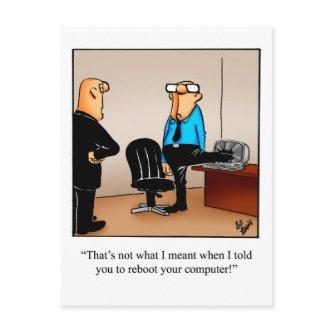 Funny Business Humor Postcards
