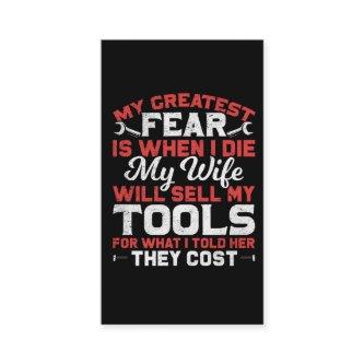 Funny Carpenter and Craftsman Husband Joke