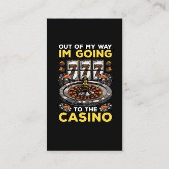 Funny Casino Gambling Humor Slot Machine Poker Fan