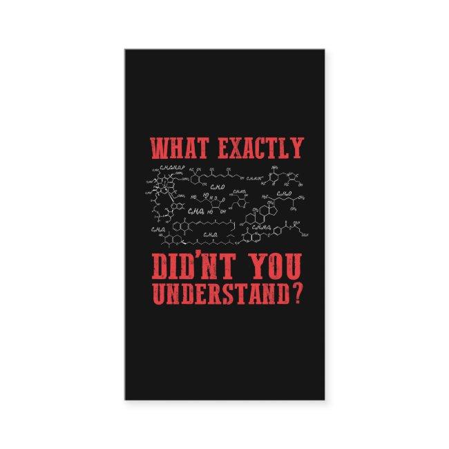 Funny Chemistry Teacher Chemist Student Formula