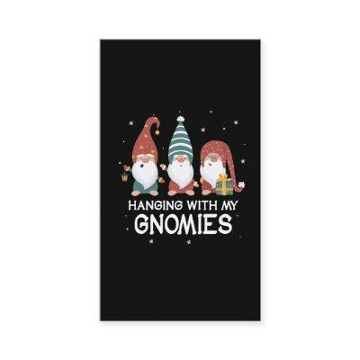 Funny Christmas Gnomies Santa Claus Gnome Garden