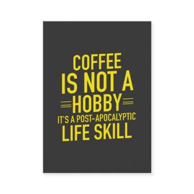 Funny Coffee Calling Card