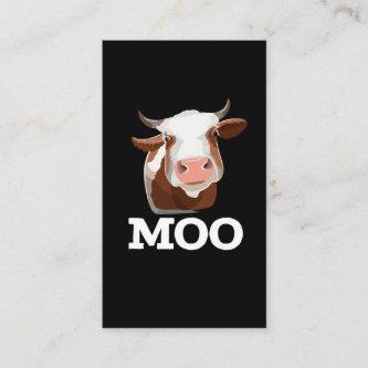 Funny Cow Moo Farm Animal Humor